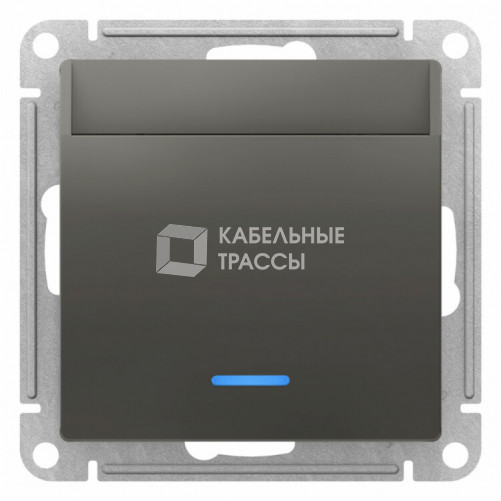 ATLASDESIGN Сталь ВЫКЛЮЧАТЕЛЬ карточный, механизм | ATN000967 | SE