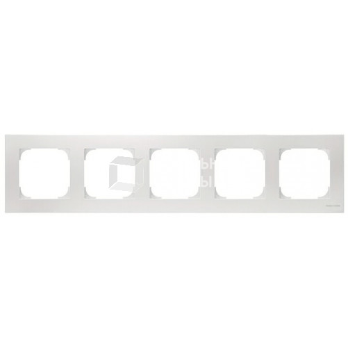 Рамка 5-постовая, серия SKY, цвет альпийский белый|2CLA857500A1101| ABB