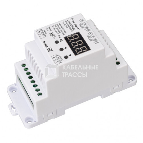 Конвертер SMART-K29-DMX512 (230V, 1x2A, TRIAC, DIN) | 027131 | Arlight