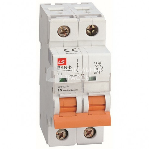 Автоматический выключатель BKN-b 2P C10A | 061206488B | Lsis