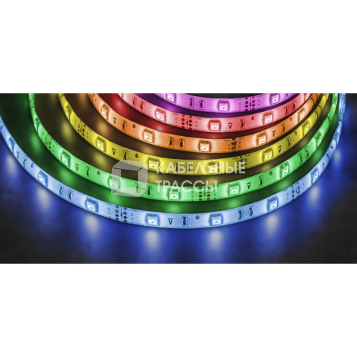 Лента светодиодная NLS-5050RGB30-7,2-IP65-12V-Pro R5 7,2Вт 12В RGB IP65 5м | 71445 | Navigator