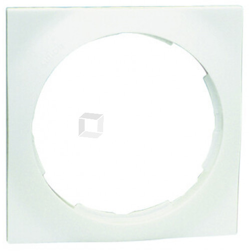 Simon 88 Рамка декоративная, 4 поста, круг в квадрате, S88, белый | 88642-30 | Simon