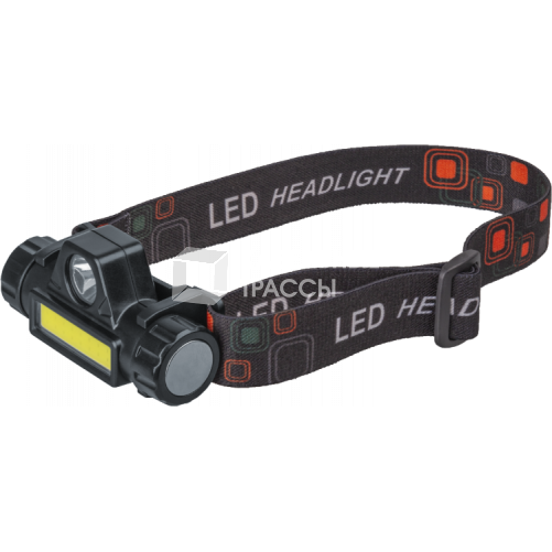 Фонарь налобный NPT-H25-ACCU 1CREE LED5Вт+1COB LED3Вт,Li-ion 1,2Ач | 14661 | Navigator