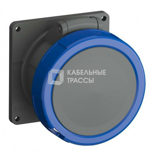 Розетка с прямым фланцем Easy&Safe 232ERU6W,32A,2P+E,IP67,6ч|2CMA101308R1000| ABB