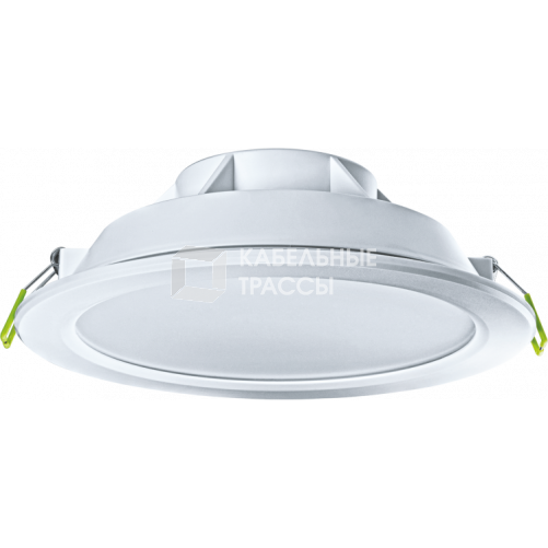 Светильник светодиодный ДВО NDL-P1-25W-840-WH-LED (аналог Downlight КЛЛ 2х26) 25Вт 4000К IP44 опал | 94838 | Navigator