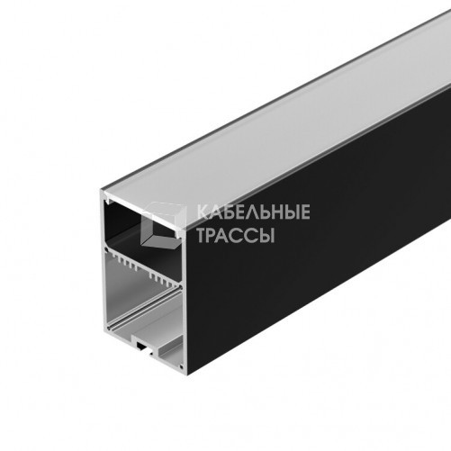 Профиль с экраном SL-LINE-4970-2500 BLACK+OPAL | 027989 | Arlight