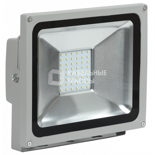 Прожектор светодиодный СДО 05-30 серый SMD IP65 | LPDO501-30-K03 | IEK