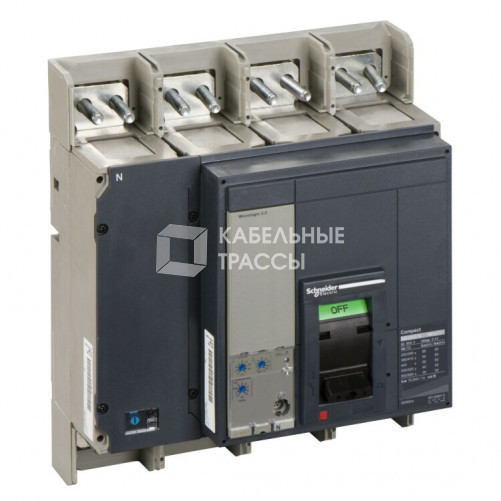 ВЫКЛЮЧАТЕЛЬ NS1000 N 4P+MICR 2.0 В СБОРЕ | 33475 | Schneider Electric