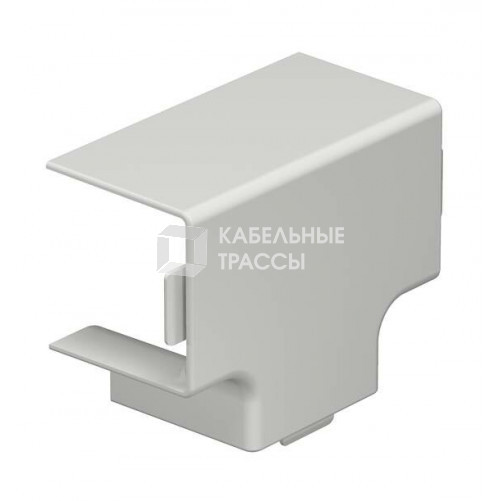 Крышка Т-образной секции кабельного канала WDK 40x40 мм (ПВХ,светло-серый) (WDK HT40040LGR) | 6182917 | OBO Bettermann