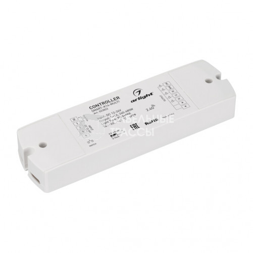 Контроллер SMART-K14-MULTI (12-24V, 5x4A, RGB-MIX, 2.4G) | 023822 | Arlight