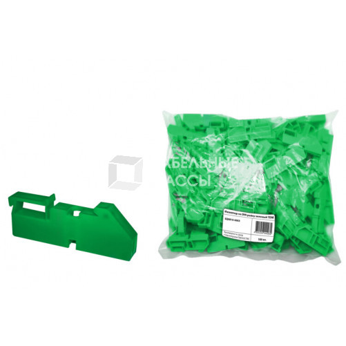 Изолятор на DIN рейку зелёный | SQ0810-0003 | TDM