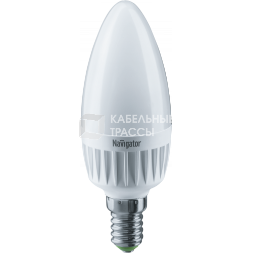 Лампа светодиодная LED 7Вт Е14 230В 4000К NLL-C37-7-230-4K-E14-FR свеча матовая | 94492 | Navigator