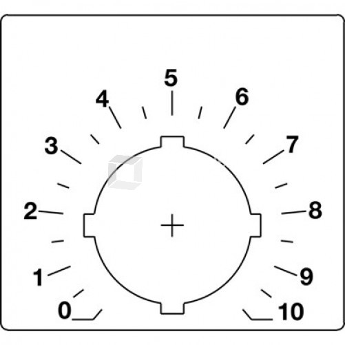 Шильдик для потенциометра (со шкалой) | SK615562-88 | ABB