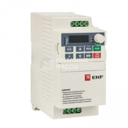 Преобразователь частоты 2,2 кВт 3х400В VECTOR-80 EKF Basic | VT80-2R2-3B | EKF