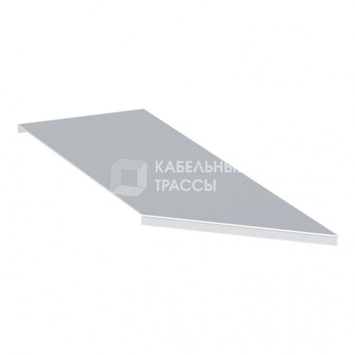 Крышка для переходника по ширине центрального лестничного усиленная 100х900х300 мм (2 мм) EKF | kwcltp100х900х300-2 | EKF