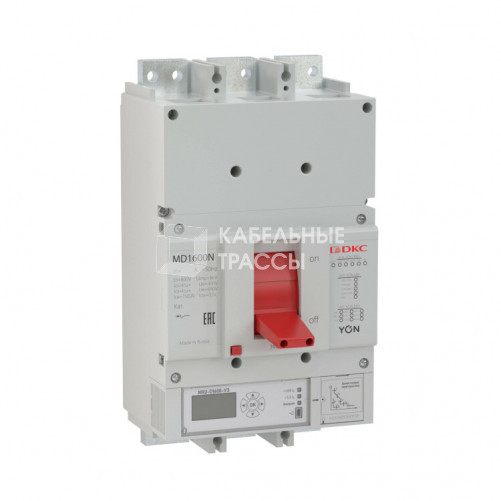 Выключатель автоматический в литом корпусе YON MD1000H-MR2 | MD1000H-MR2 | DKC