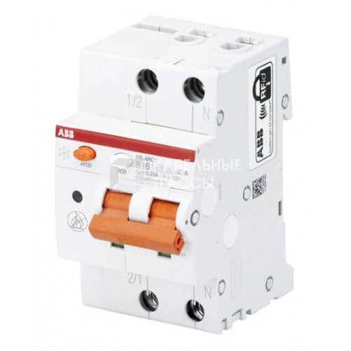 Выключатель автоматический дифференциального тока с защитой от дуги DS-ARC1 C10 A30 | 2CSA255103R1104 | ABB