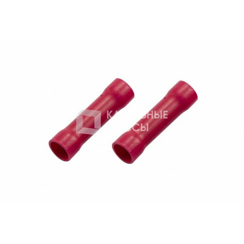 Соединительная гильза изолированная L-32 мм 6-10 мм? (ГСИ 10/ГСИ 6,0-10,0) красная | 08-0735 | REXANT