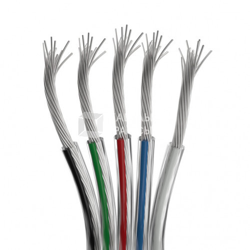 Шлейф питания ARL-22AWG-CLEAR-5Wire-CU (Arlight, -) | 034967 | Arlight