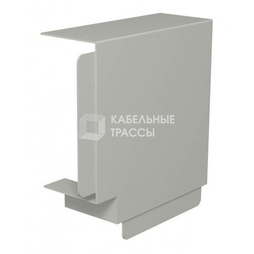 Крышка плоского угла кабельного канала WDK 80x170 мм (ПВХ,серый) (WDK HF80170GR) | 6024610 | OBO Bettermann