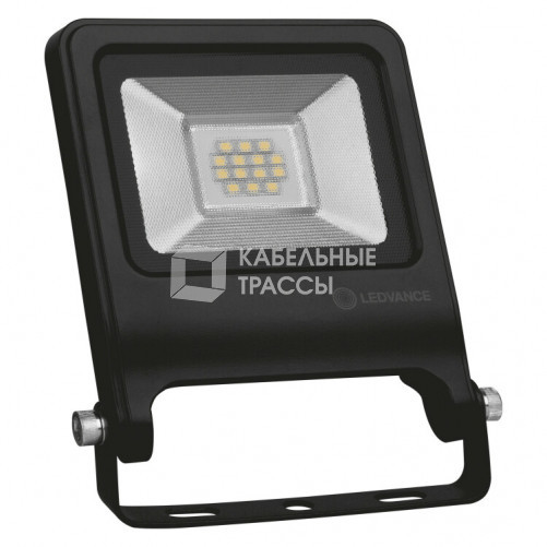 Прожектор светодиодный ДО-10Вт 4000К 800Лм IP65 чёрный FLOODLIGHT VALUE 10 W 4000 K IP65 BK | 4058075268586 | Ledvance