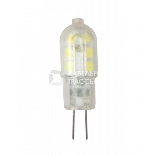 Лампа светодиодная LED-JC-standard 1.5Вт 12В G4 3000К 135Лм | 4690612003757 | ASD