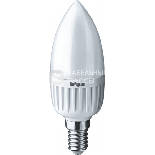 Лампа светодиодная LED 5Вт Е14 230В 2700К NLL-P-C37-5-230-2.7K-E14-FR свеча матовая | 94480 | Navigator