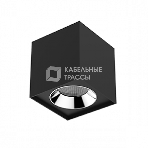 Светильник светодиодный DL-02 Cube накладной 150*160 36W 4000K 35° RAL9005 черный муар | V1-R0-T0360-20000-2003640 | VARTON