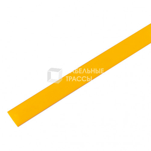 Термоусадочная трубка 14/7,0 мм, желтая, упаковка 50 шт. по 1 м | 55-1402 | PROconnect