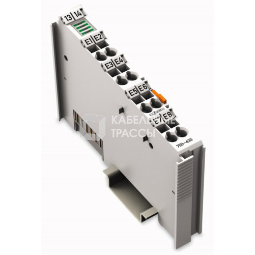 8-канальный модуль дискретного ввода, 24VDC, 3 ms | 750-430 | Wago