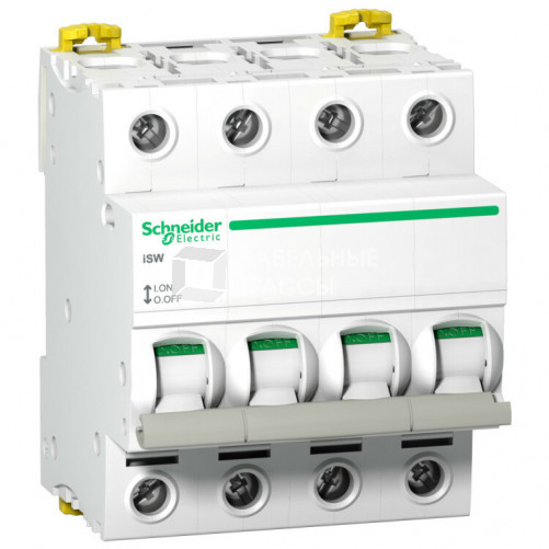 ВЫКЛЮЧАТЕЛЬ НАГРУЗКИ iSW 4П 125A | A9S65492 | Schneider Electric