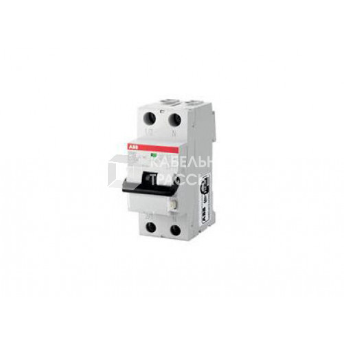 Автоматический выключатель дифференциального тока DS201 1п+N 10А C 30мА тип AC | 2CSR255040R1104 | 2CSR255080R1104 | ABB