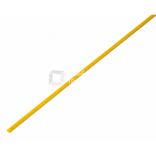 Термоусадочная трубка 1,0/0,5 мм, желтая, упаковка 50 шт. по 1 м | 20-1002 | REXANT