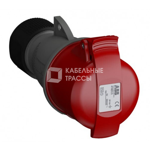 Розетка кабельная Easy&Safe 416EC3,16А,3P+N+E,IP44,3ч|2CMA102020R1000| ABB