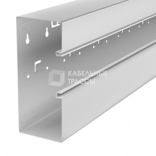 Кабельный канал Rapid 80 90x210x2000 мм (сталь,светло-серый) (GS-A90210LGR) | 6278102 | OBO Bettermann