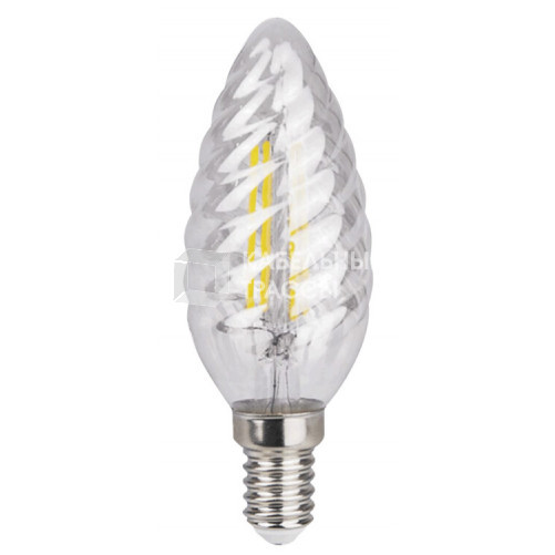 Лампа светодиодная LED 5Вт E14 220В 2700К PLED CT37 OMNI свеча | 5002142 | Jazzway