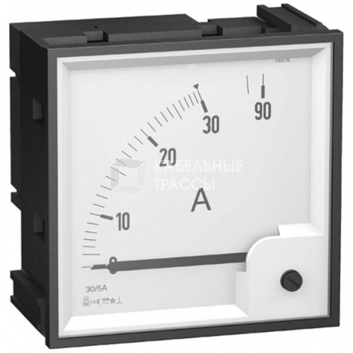 ШКАЛА, 0-75-225 A. ДЛЯ АМПЕРМЕТРА 16073 | 16077 | Schneider Electric