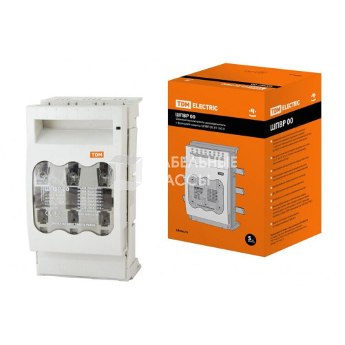 Шинный выключатель-разъединитель с функцией защиты ШПВР 00 3П 160A | SQ0726-0005 | TDM