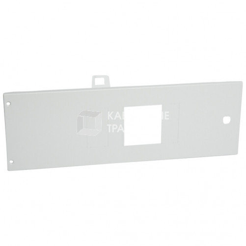 Металлическая лицевая панель - XL3 4000 - для 1 DPX 250 съёмного исполнения с УЗО или без него - гориз. монтаж | 021224 | Legrand