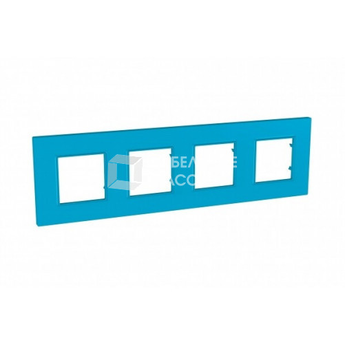 Unica Quadro Голубика Рамка 4-ая | MGU4.708.26 | Schneider Electric