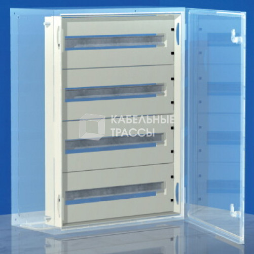 Панель для модулей 64 (4х16) модуля для шкафов CE 600x400мм | R5TM64 | DKC