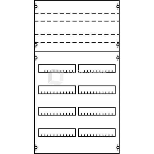 Панель для модульных уст-в 2ряда/9реек | 2V5KA | ABB