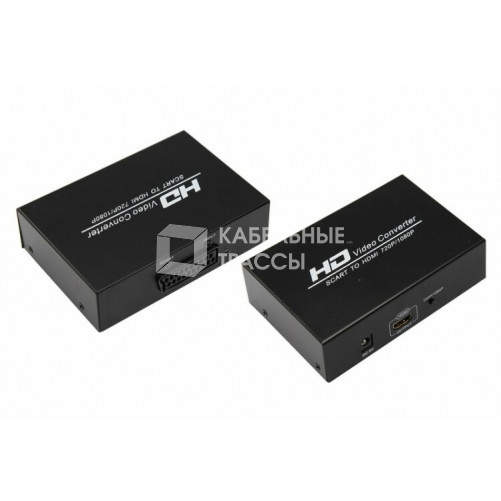 Конвертер SCART на HDMI, металл | 17-6905 | REXANT