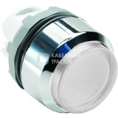 Кнопка MP3-21C прозрачная выступающая (только корпус) с подсветк ой без фиксации | 1SFA611102R2108 | ABB