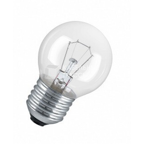 Лампа накаливания ЛОН 40Вт Е27 220В CLASSIC P CL шар | 4008321788764 | Osram