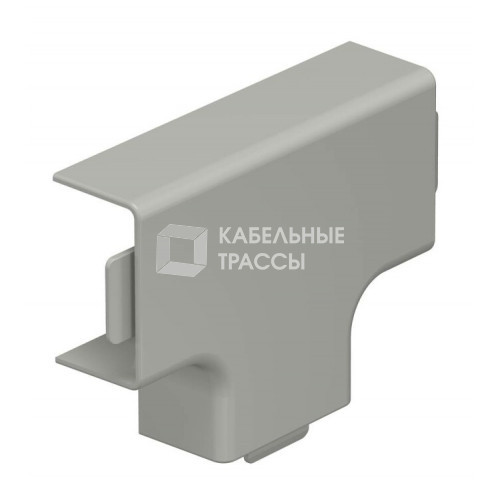 Крышка T-образной секции кабельного канала WDK 15x30 мм (ПВХ,серый) (WDK HT15030GR) | 6158463 | OBO Bettermann