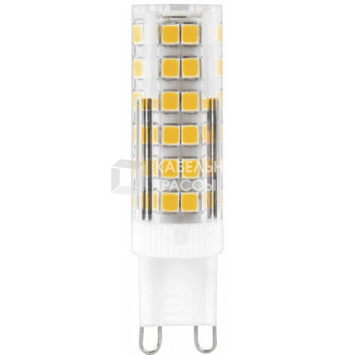 Лампа светодиодная LB-433 (7W) 230V G9 2700K 16x60mm | 25766 | FERON