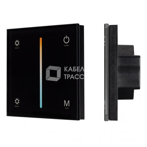 Панель SMART-P21-MIX-G-IN Black (12-24V, 4x3A, Sens, 2.4G) (Arlight, IP20 Пластик, 5 лет) | 033765 | Arlight