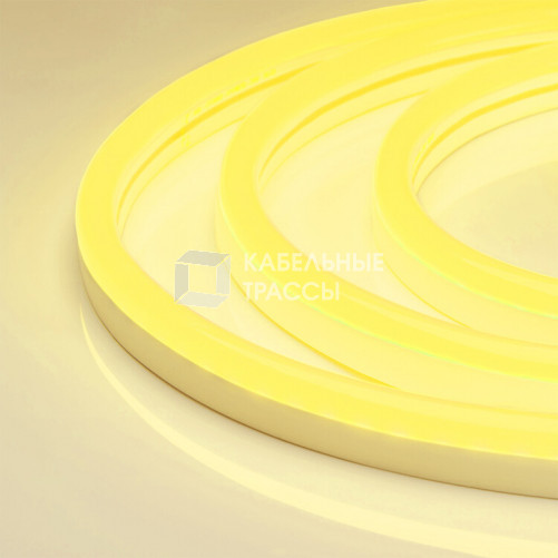 Гибкий неон ARL-NEON-2615YH-SIDE 230V Yellow (arlight, 8 Вт/м, IP65) | 030861 | Arlight