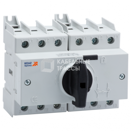Выключатель-разъединитель реверсивный OptiSwitch DI-100-4C | 332090 | КЭАЗ
